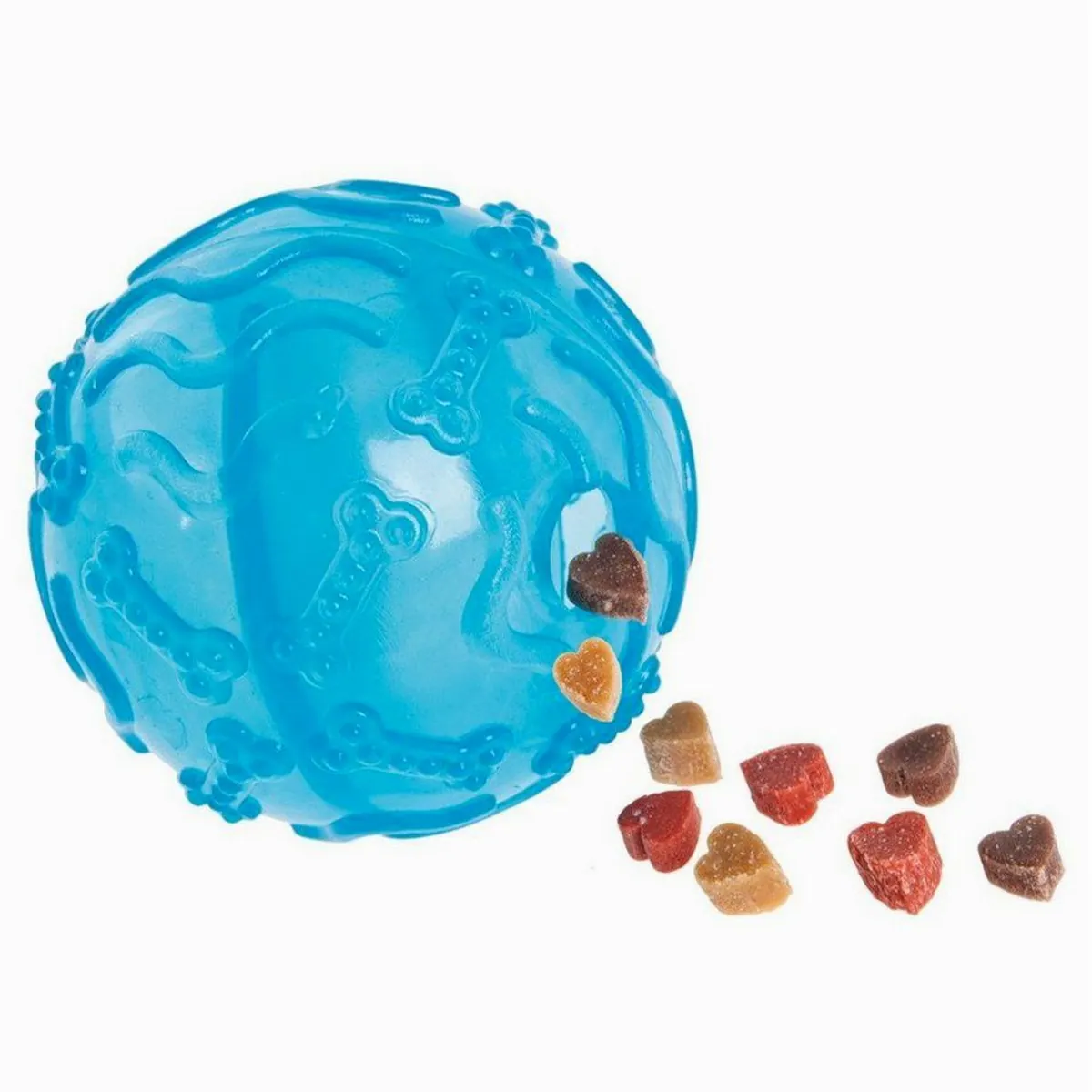 Karlie Tierball Hundespielzeug, schwimmfähig, zahnfreundlich, multifunktional 2