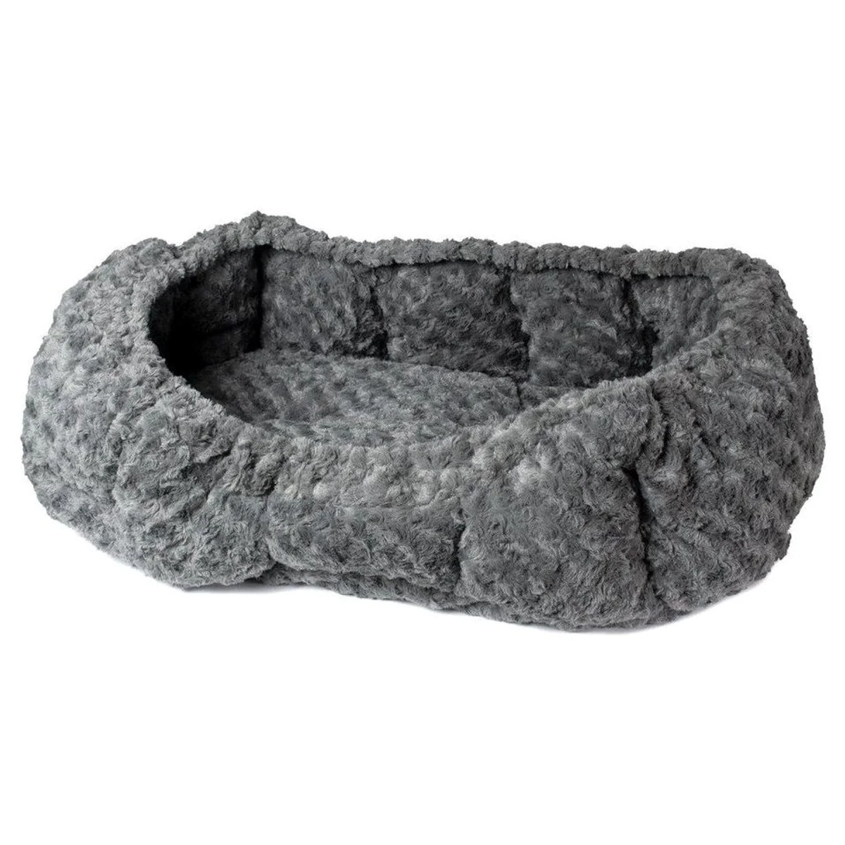 Karlie Cuddly Tierdecke, grau, ideal für Liegekorb Domus