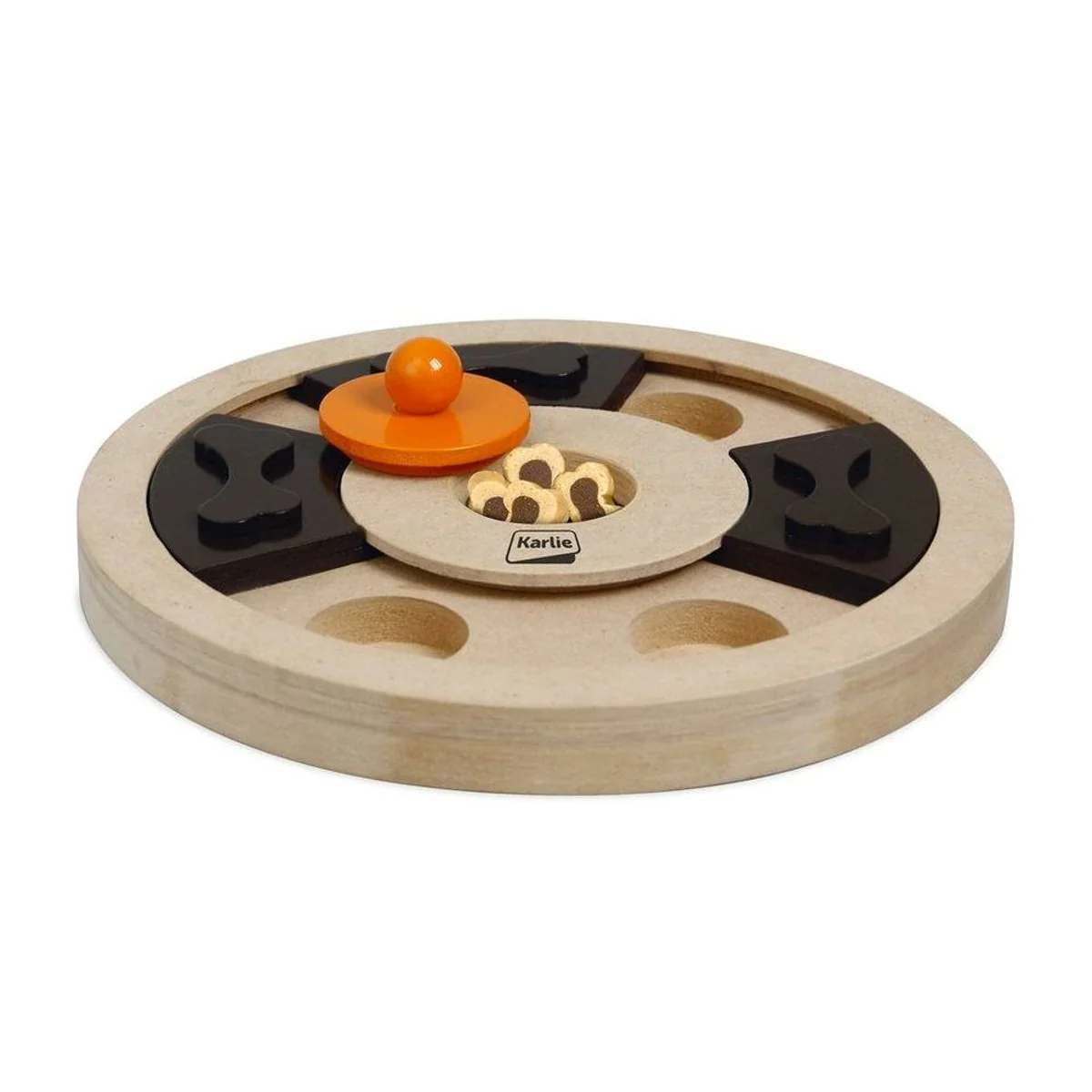 Karlie Wooden Brain Train Hera, fördert geistige Fitness, aus Holz, für Hunde