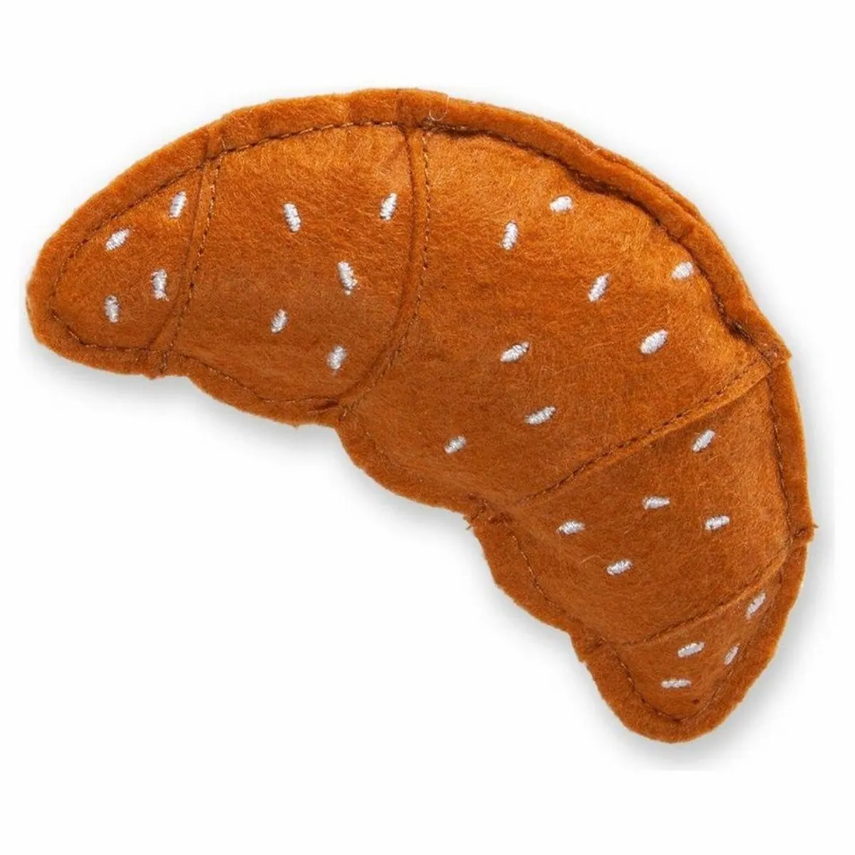 Karlie Tierkuscheltier Croissant, mit Catnip und Knistermaterial