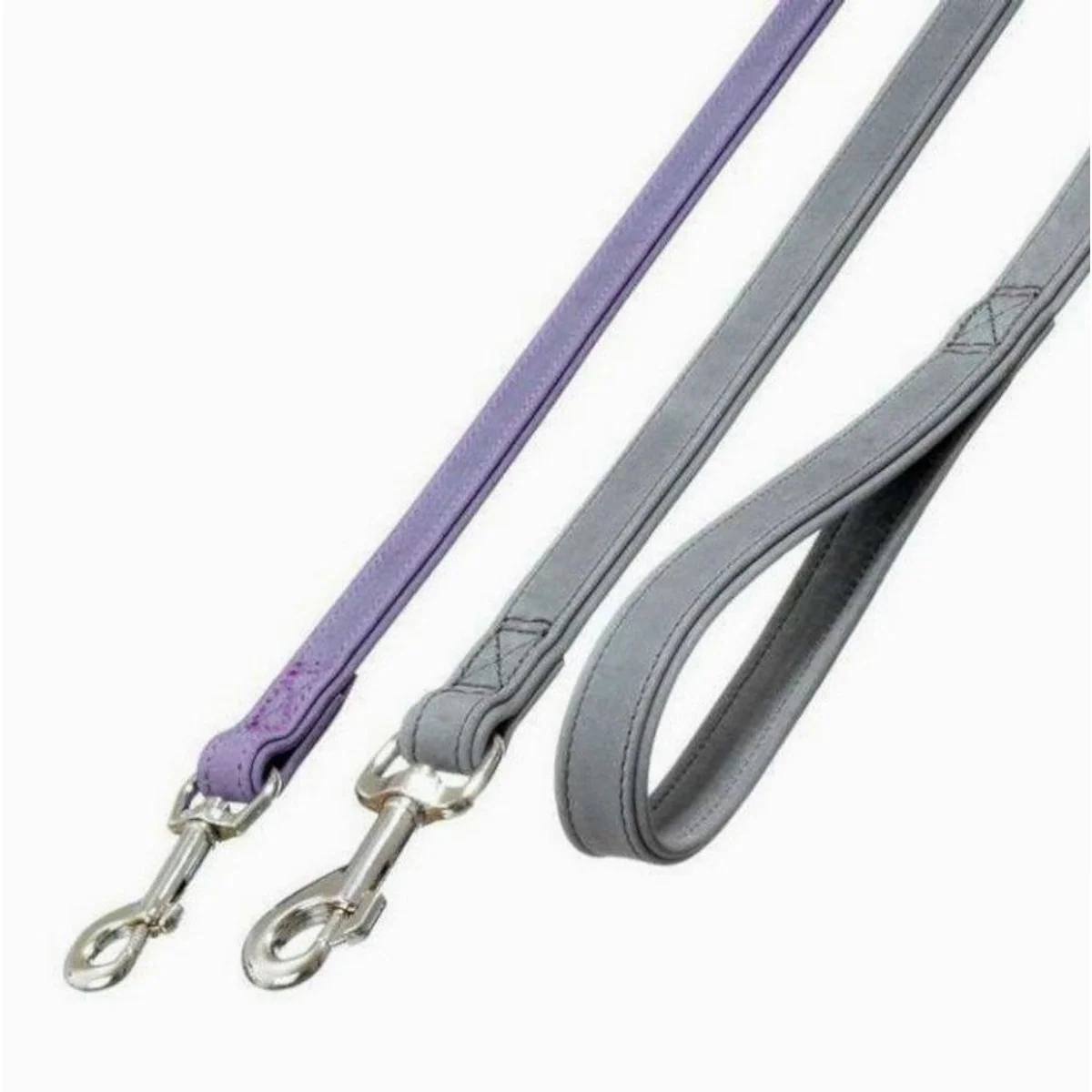 Karlie Buffalo Denim Leine, hochwertiges Kalbsleder, wasserabweisend, langlebig