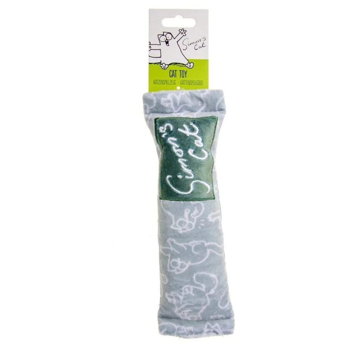 Karlie Simon's Cat Katzen-Spielzeug, weiches Material, knisternde Folie, witzige Motive 3