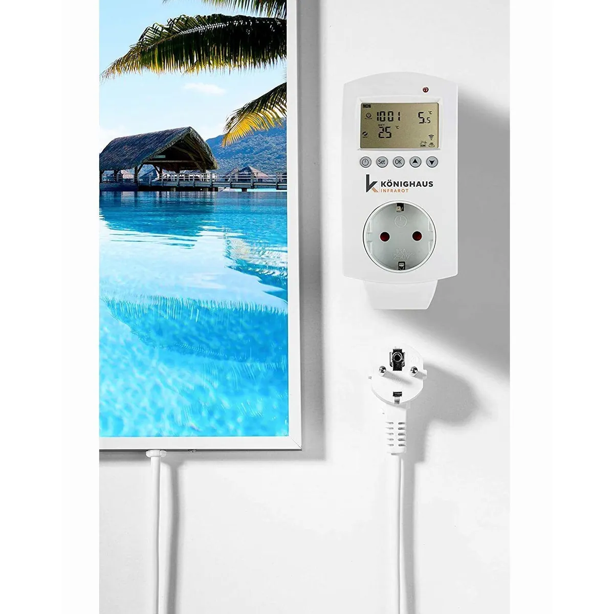 Könighaus Infrarotheizung Bild-Serie 1200W, Ultra HD Druck, angenehme Strahlungswärme 3