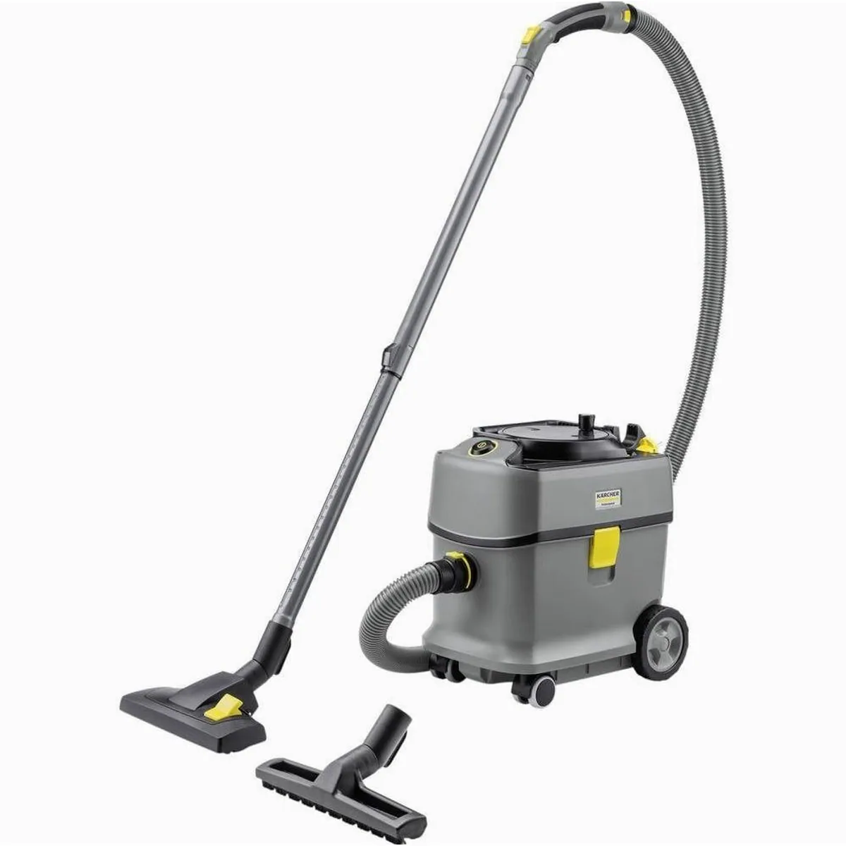 Kärcher T 15/1 Adv Nass-Trocken-Sauger, geräuscharm, robust, umfangreiches Zubehör