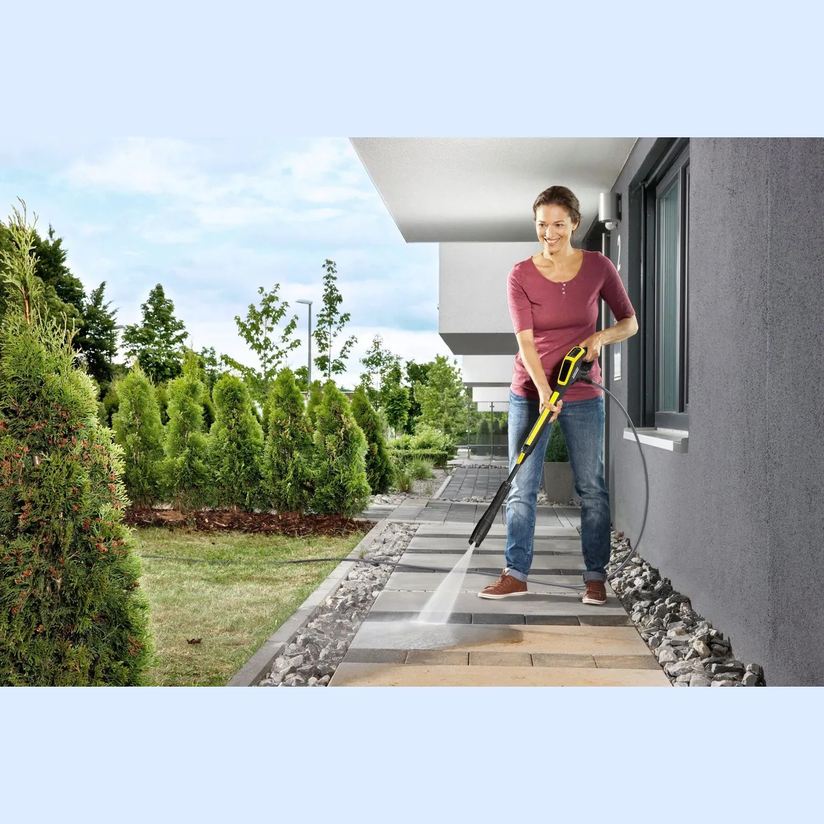 Kärcher K 5 Power Control Flex, 145 bar Druck, 2100 W Leistung, PremiumFlex-Schlauch 5