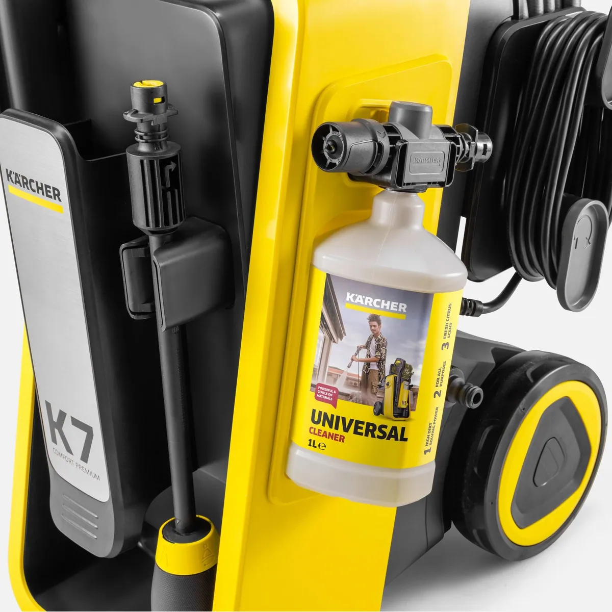 Kärcher K 7 Comfort Premium Home, 180 bar Druck, 600 l/h Fördermenge, inkl. Home Kit 4