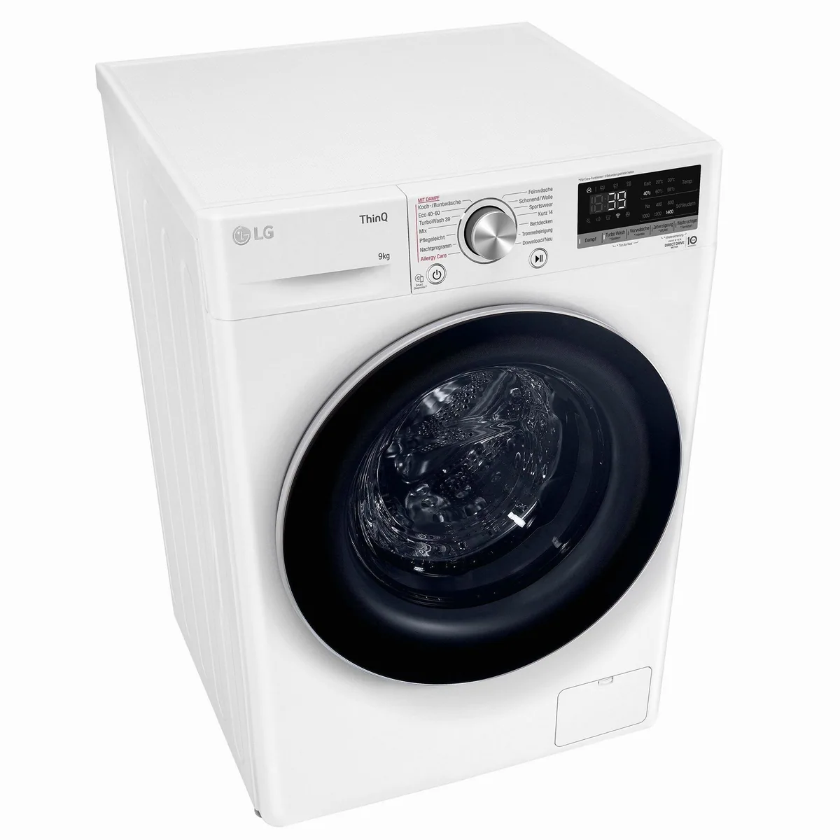 LG F4WV709P1E Waschmaschine, Vollwasserschutz, AI DD, Steam-Funktion 5