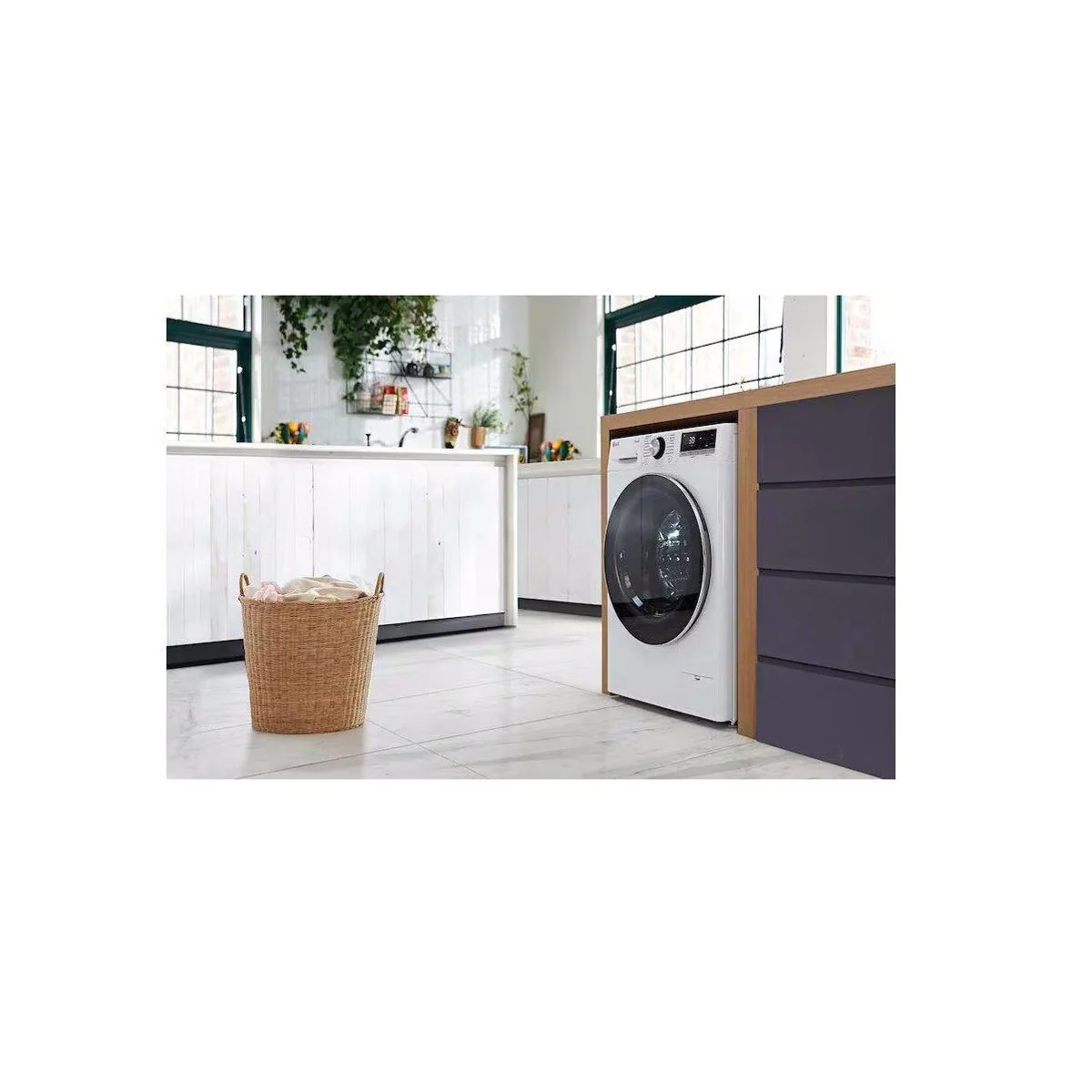 LG F4W11A Frontlader Waschmaschine, 11 kg Kapazität, 1400 U/min Schleuderdrehzahl 3
