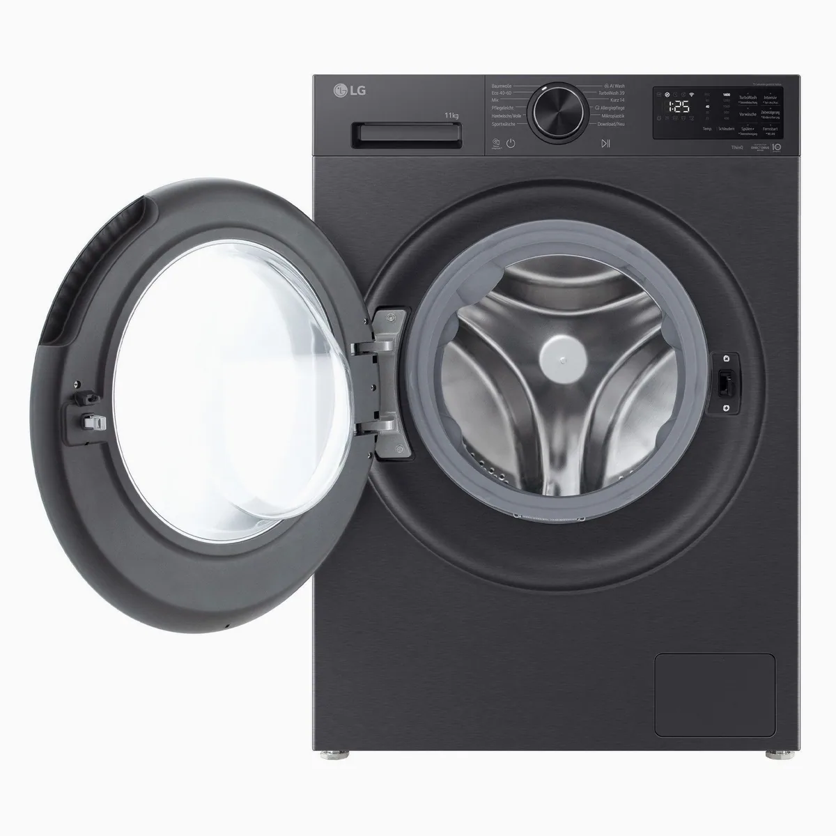 LG F4WX701YB Waschmaschine, 11 kg, 1351 U/min, Smarte Bedienung mit Wi-Fi 3