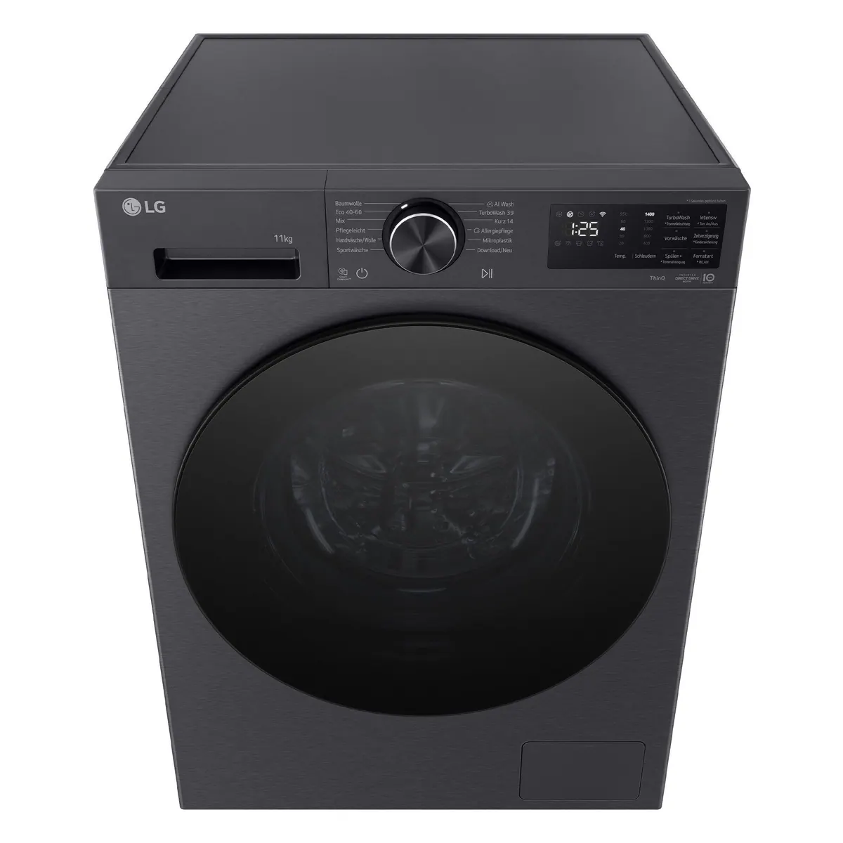LG F4WX701YB Waschmaschine, 11 kg, 1351 U/min, Smarte Bedienung mit Wi-Fi 4