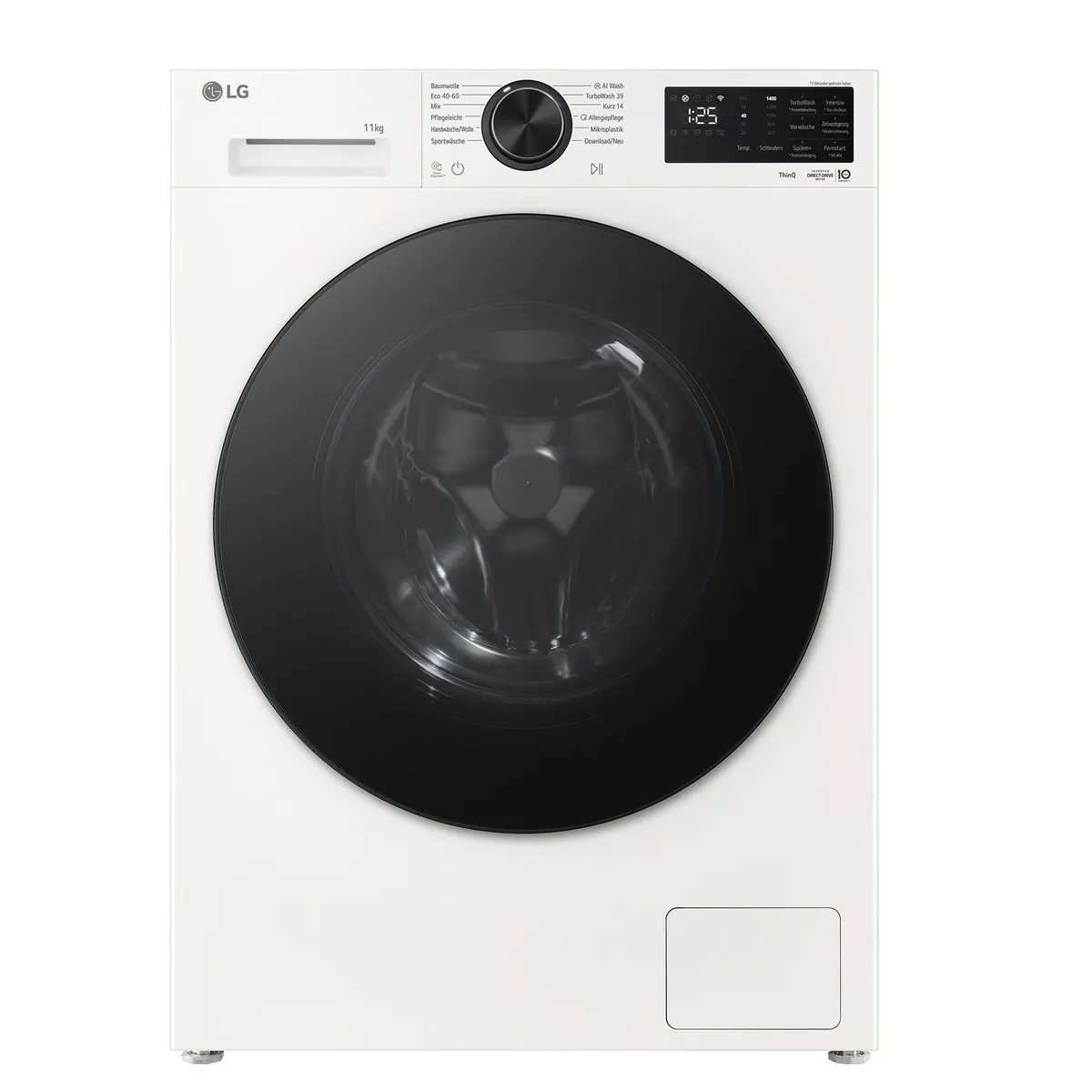 LG F4WX701Y Waschmaschine, 11 kg, 1351 U/min, AI Wash, TurboWash 360° 2