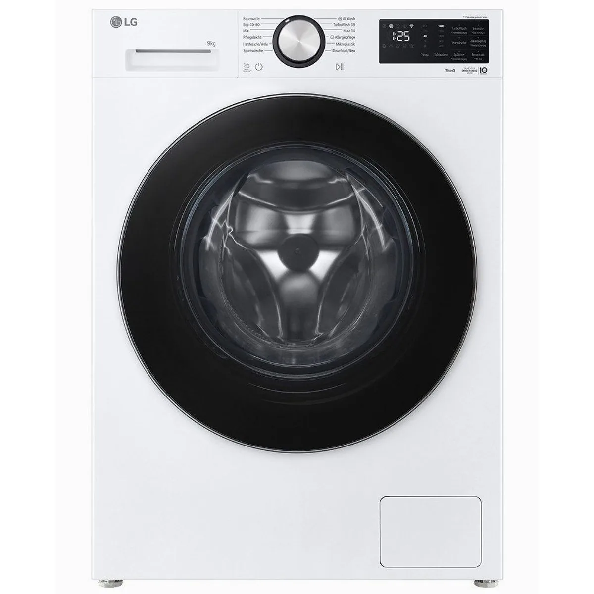 LG F4WX7092W Waschmaschine, 9 kg, 1350 U/min, Inverter Direct Drive