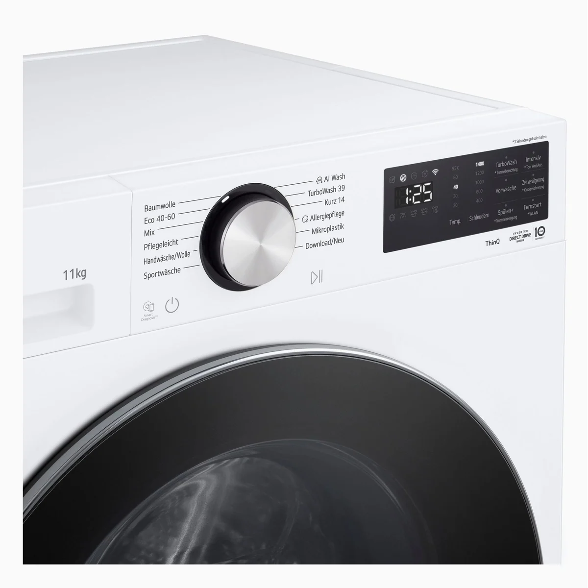 LG Waschmaschine Serie X7 F4WX7012W, 11 kg, 1400 U/min 3