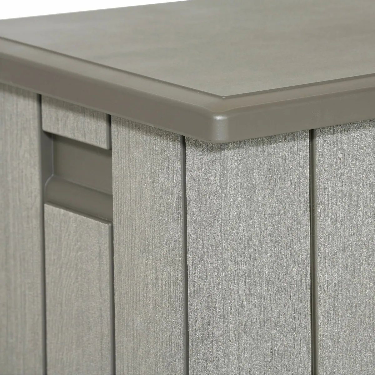 Lifetime Kissenbox Premium Wood, wetterfest, 570 Liter Stauraum, robust und vielseitig 5