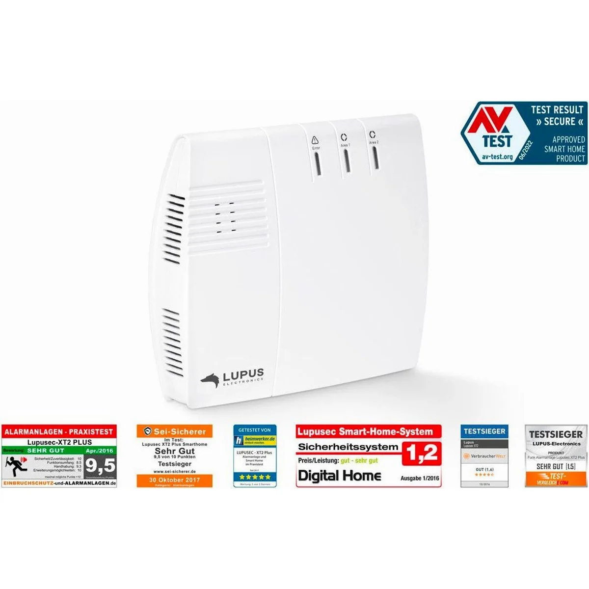 Lupus XT2 Plus Smart-Home-Station, vielseitige Sicherheit, einfache Installation, 256Bit SSL-Verschlüsselung 3