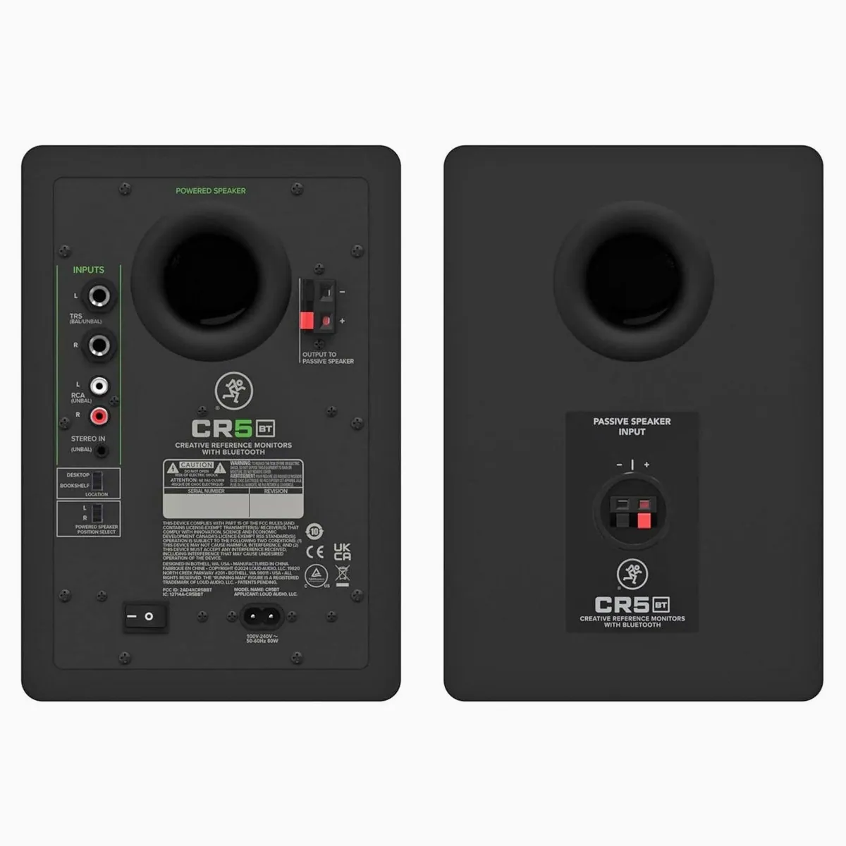 MACKIE CR5BT Studio-Monitore, kabelloses Audio-Streaming, präziser Klang 2