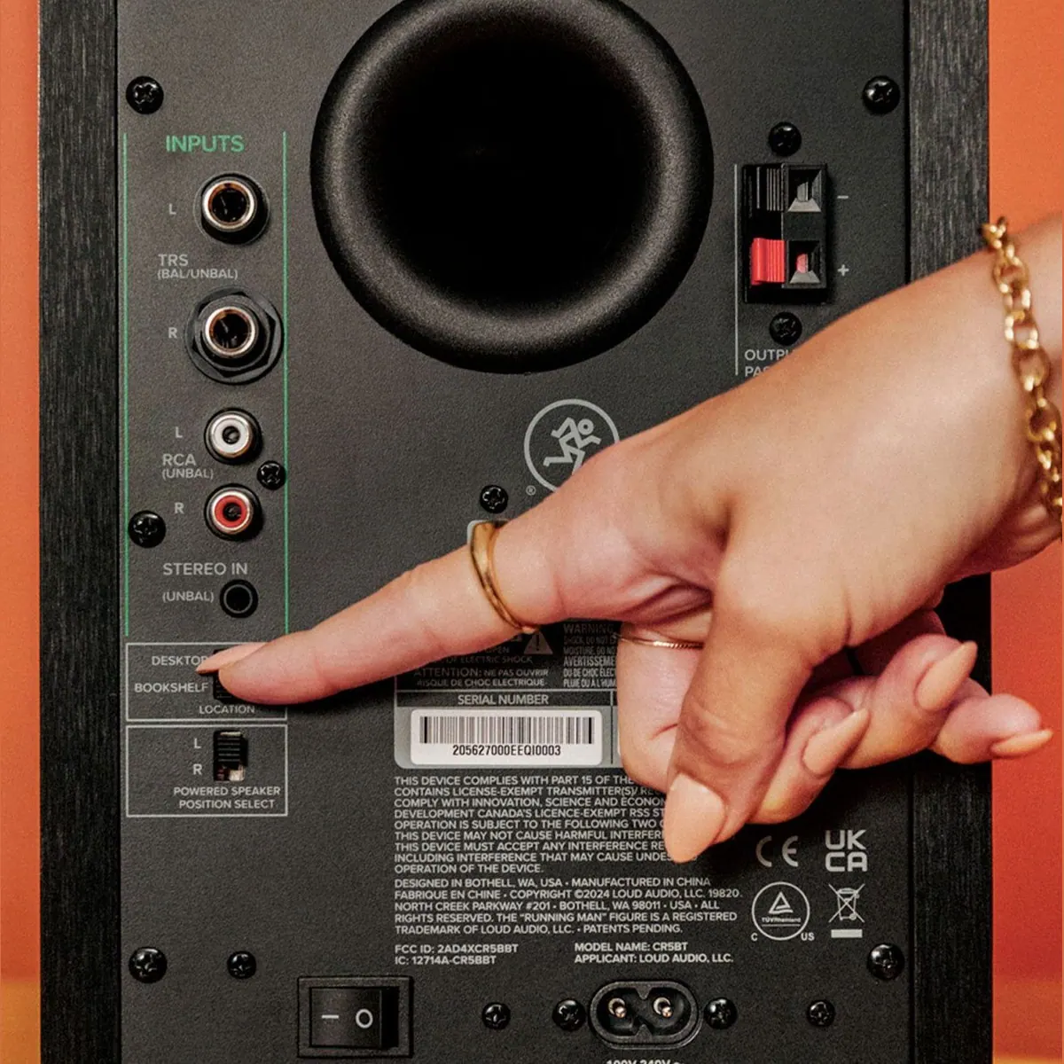 MACKIE CR5BT Studio-Monitore, kabelloses Audio-Streaming, präziser Klang 5