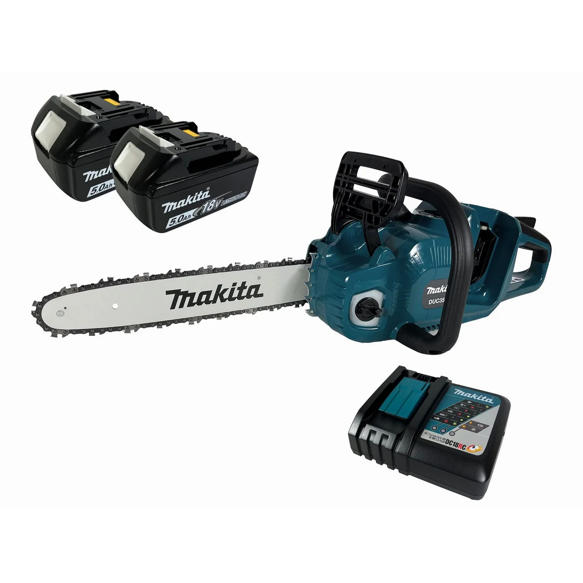 Makita DUC353 Akku-Kettensäge, bürstenloser Motor, 35 cm Schwert