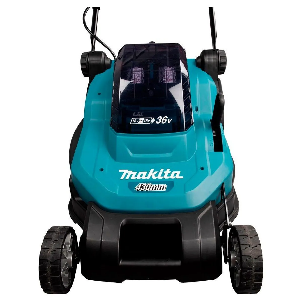 Makita DLM432PT2 Akkurasenmäher, 43 cm Schnittbreite, 2 Akkus 18V/5 Ah LXT 5