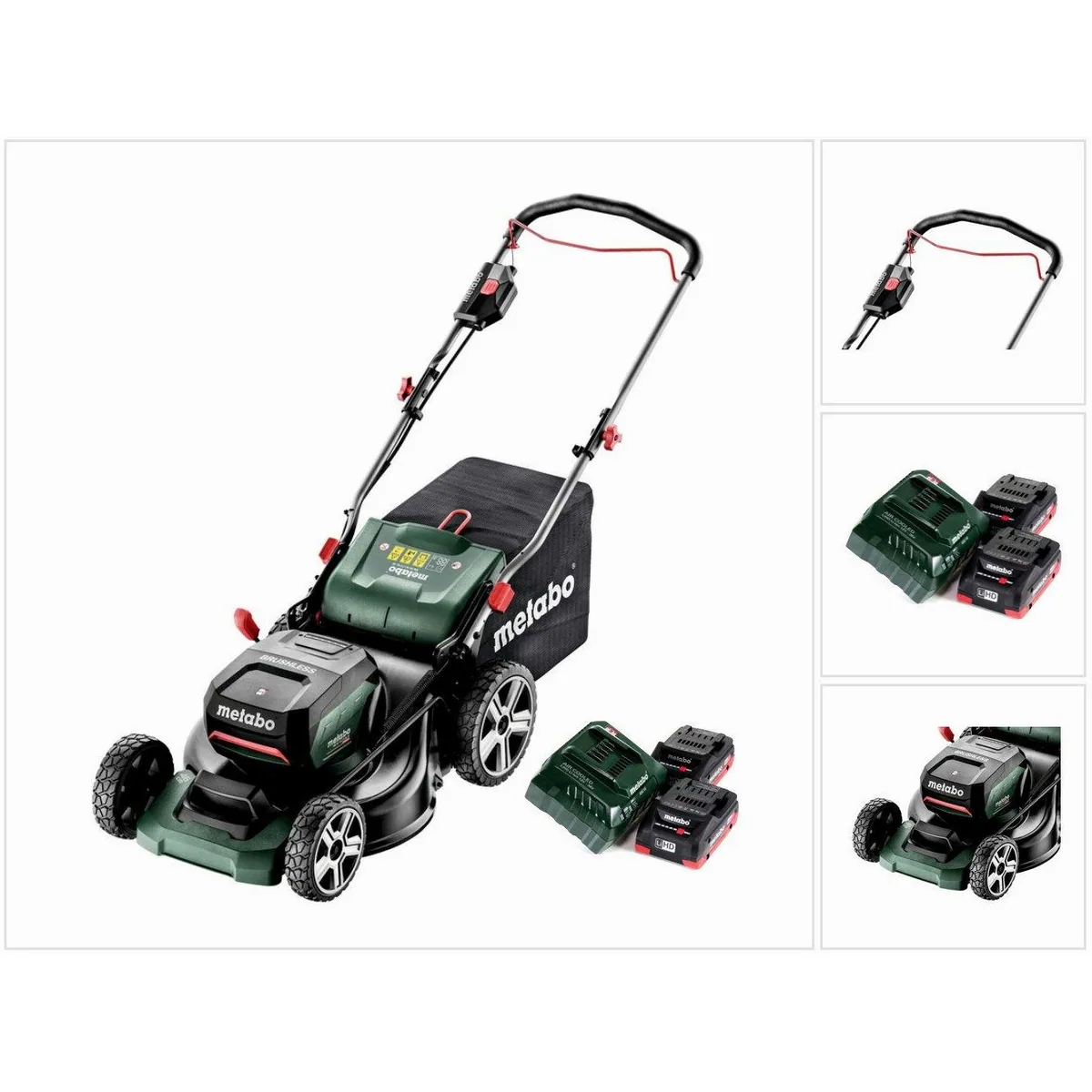 Metabo RM 36-18 LTX BL 46, effizientes Mähen, 46 cm Schnittbreite, bürstenloser Motor