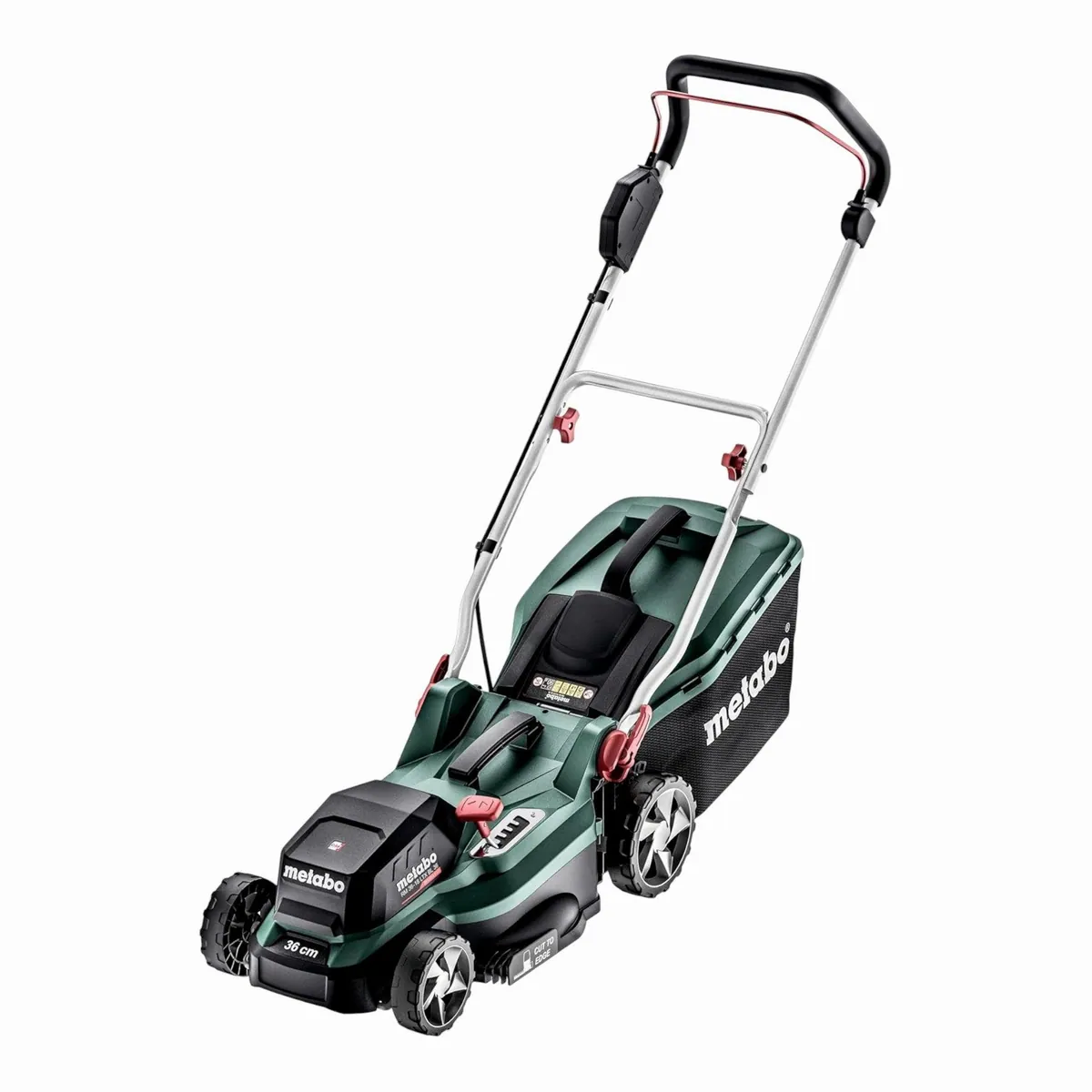 Metabo RM 36-18 LTX BL 36, kompakter Akku Rasenmäher, 36 cm Schnittbreite, 5 Schnitthöhen 2