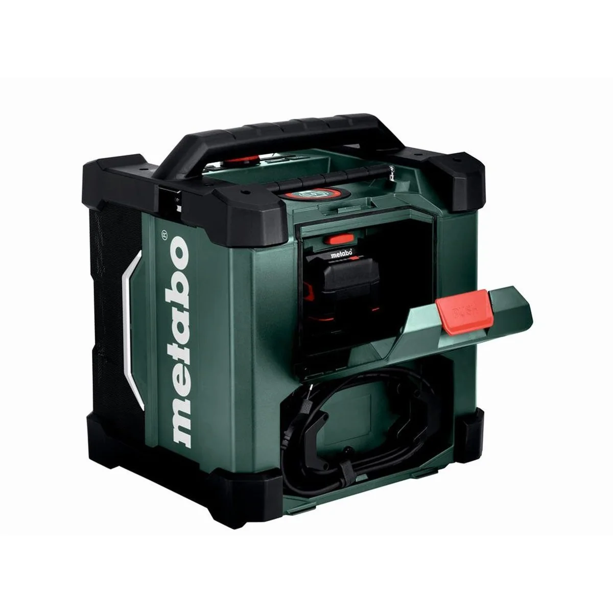 Metabo RC 12-18 32W BT DAB+ Akku Baustellenradio, kraftvoller Sound, vielseitige Anschlussmöglichkeiten 4