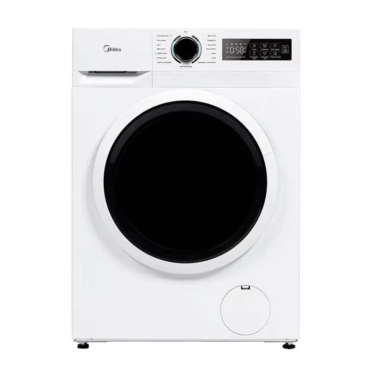 Midea MF110W90B-14A10 Waschmaschine, energieeffizient, leise im Betrieb, kompakte Bauweise