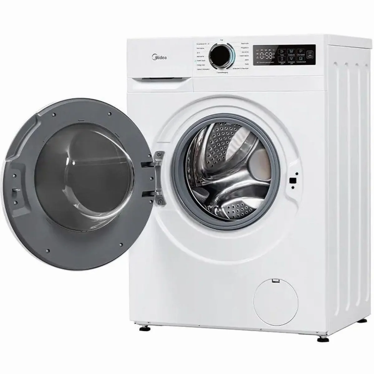 Midea MF110W90B-14A10 Waschmaschine, energieeffizient, leise im Betrieb, kompakte Bauweise 3