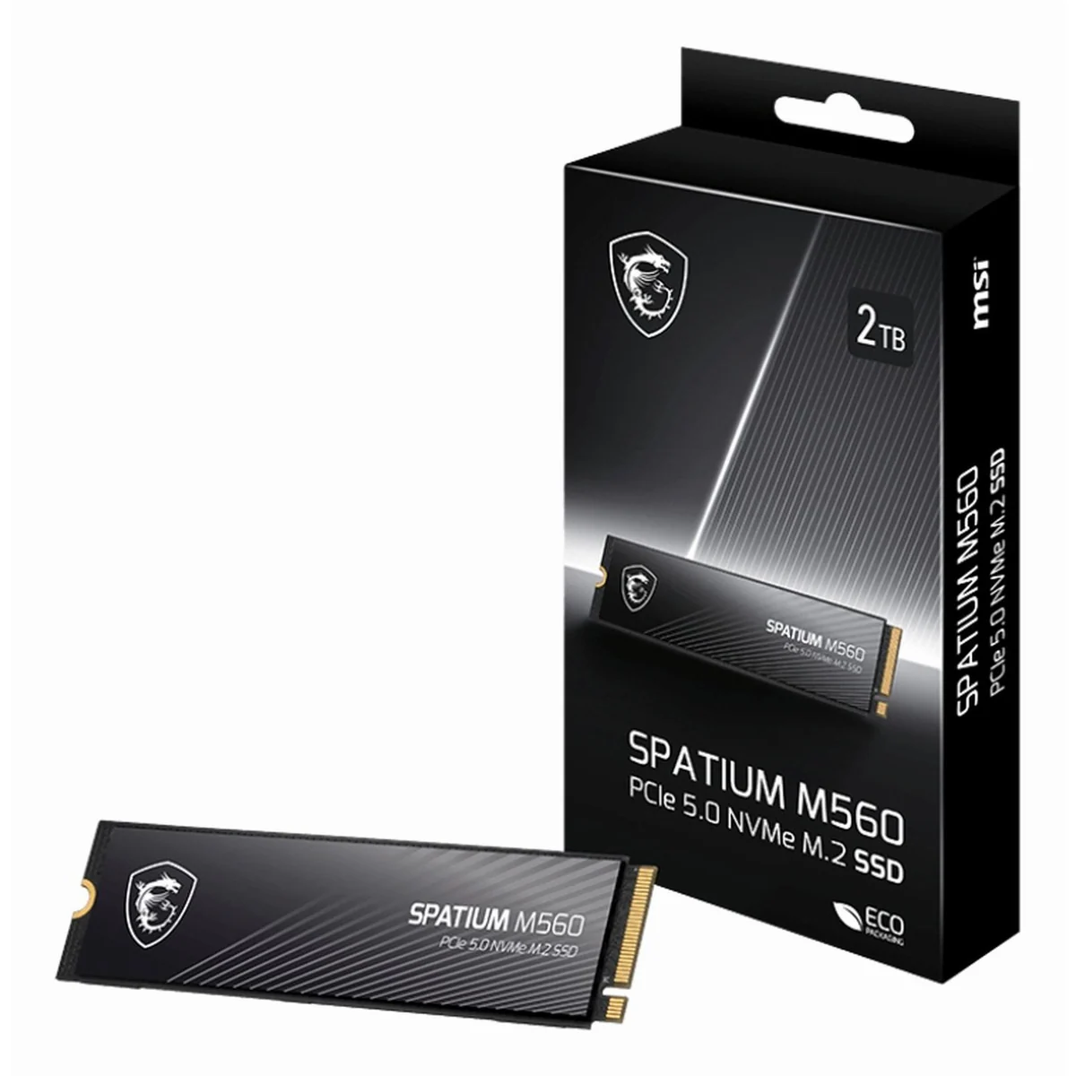 MSI Spatium M560 M.2 NVMe SSD, 2 TB Speicher, hohe Geschwindigkeit, optimiert für Gaming 5
