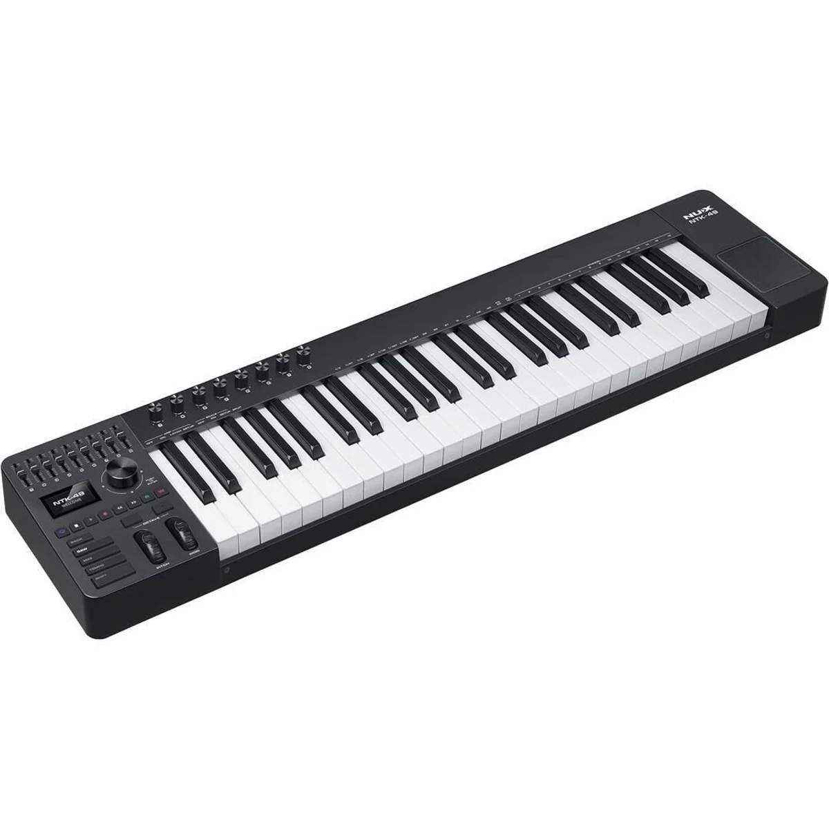 Nux NTK-49 MIDI-Keyboard, vielseitige Steuerungsoptionen, 49 halbgewichtete Tasten