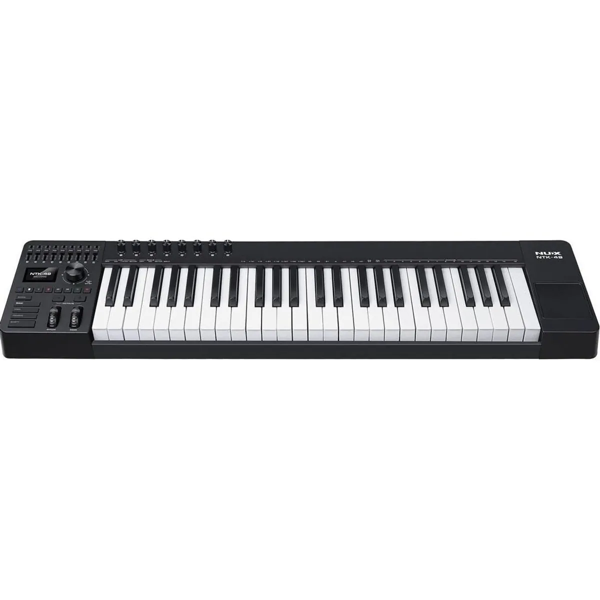 Nux NTK-49 MIDI-Keyboard, vielseitige Steuerungsoptionen, 49 halbgewichtete Tasten 3