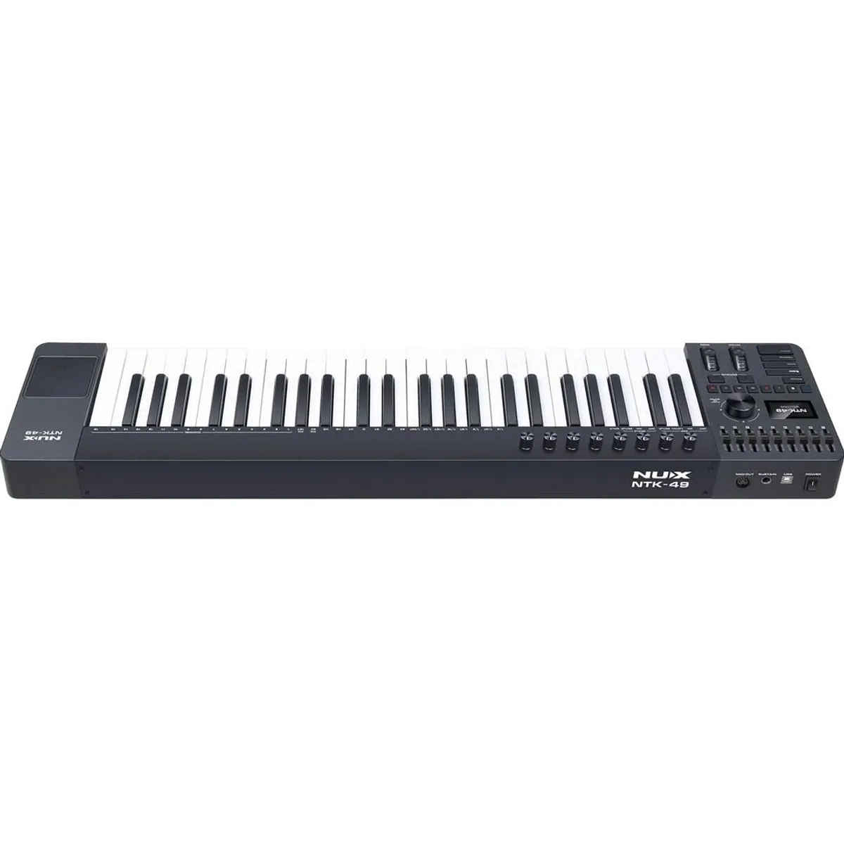 Nux NTK-49 MIDI-Keyboard, vielseitige Steuerungsoptionen, 49 halbgewichtete Tasten 4