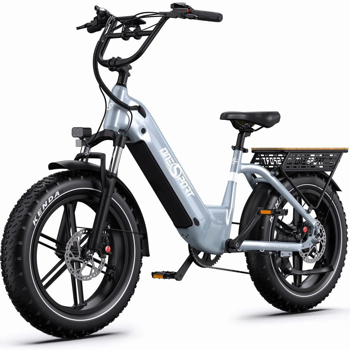 Onesport E-Bike Cityrad, 250W Heckmotor, 130 km Reichweite, hydraulische Bremsen, App-Steuerung 2