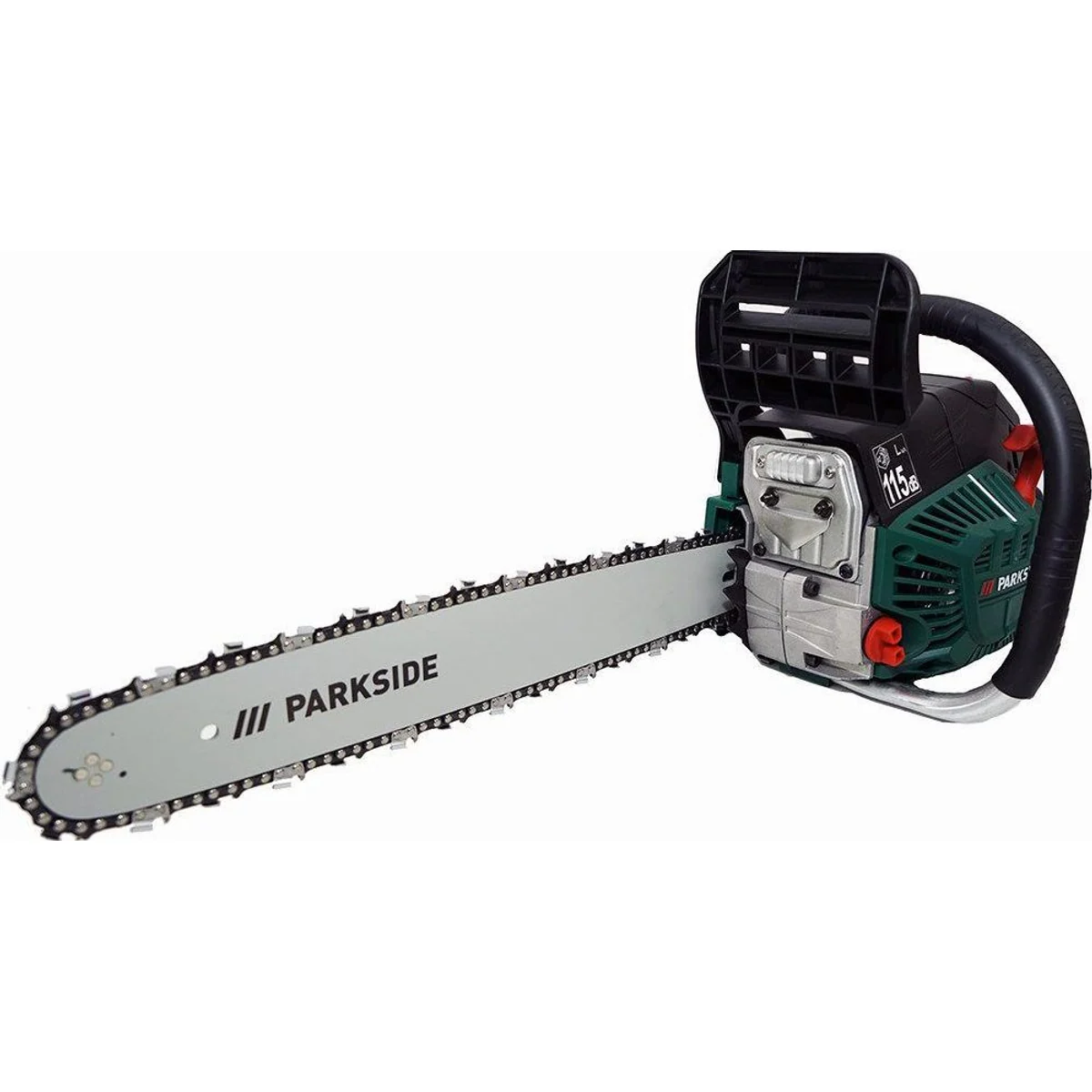 Parkside PBKS 53 Benzin-Kettensäge, 2,72 PS, 52 cm Schwertlänge, hohe Kettengeschwindigkeit