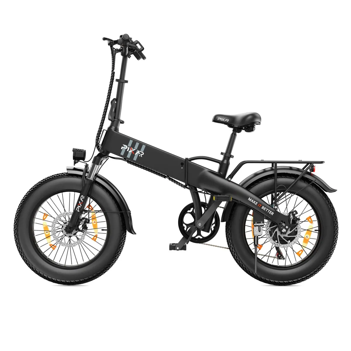 PIXAR E-Bike Cityrad F2, klappbar, 100 km Reichweite, 5 Unterstützungsstufen 2