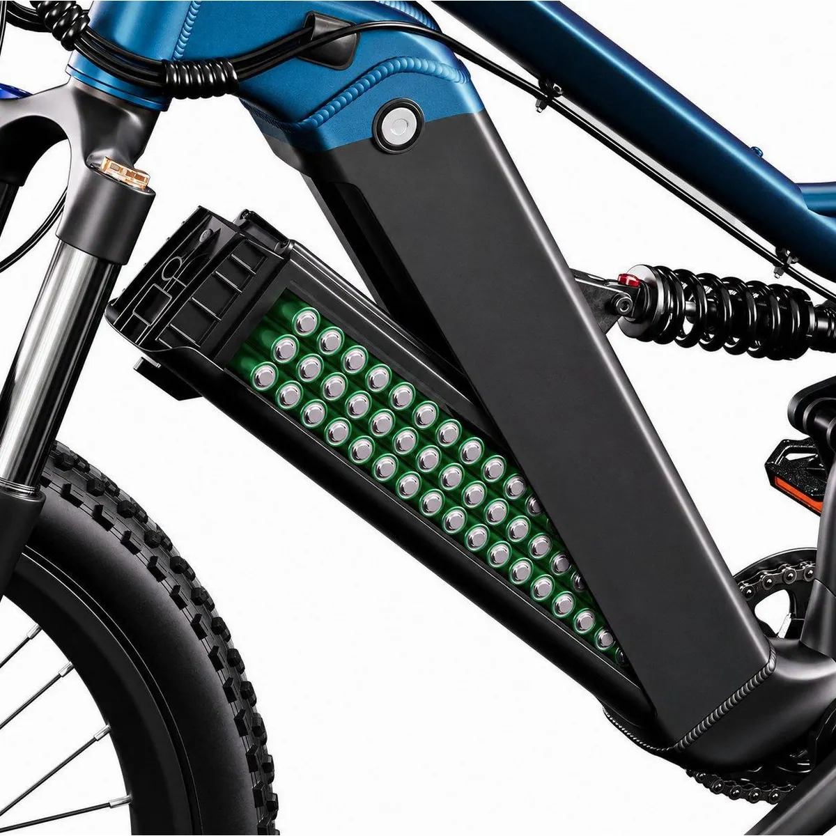 PixelPilot E-Bike Cityrad, 27,5 Zoll, 48V 20Ah, 9-Gang, Shimano Bremsen 3
