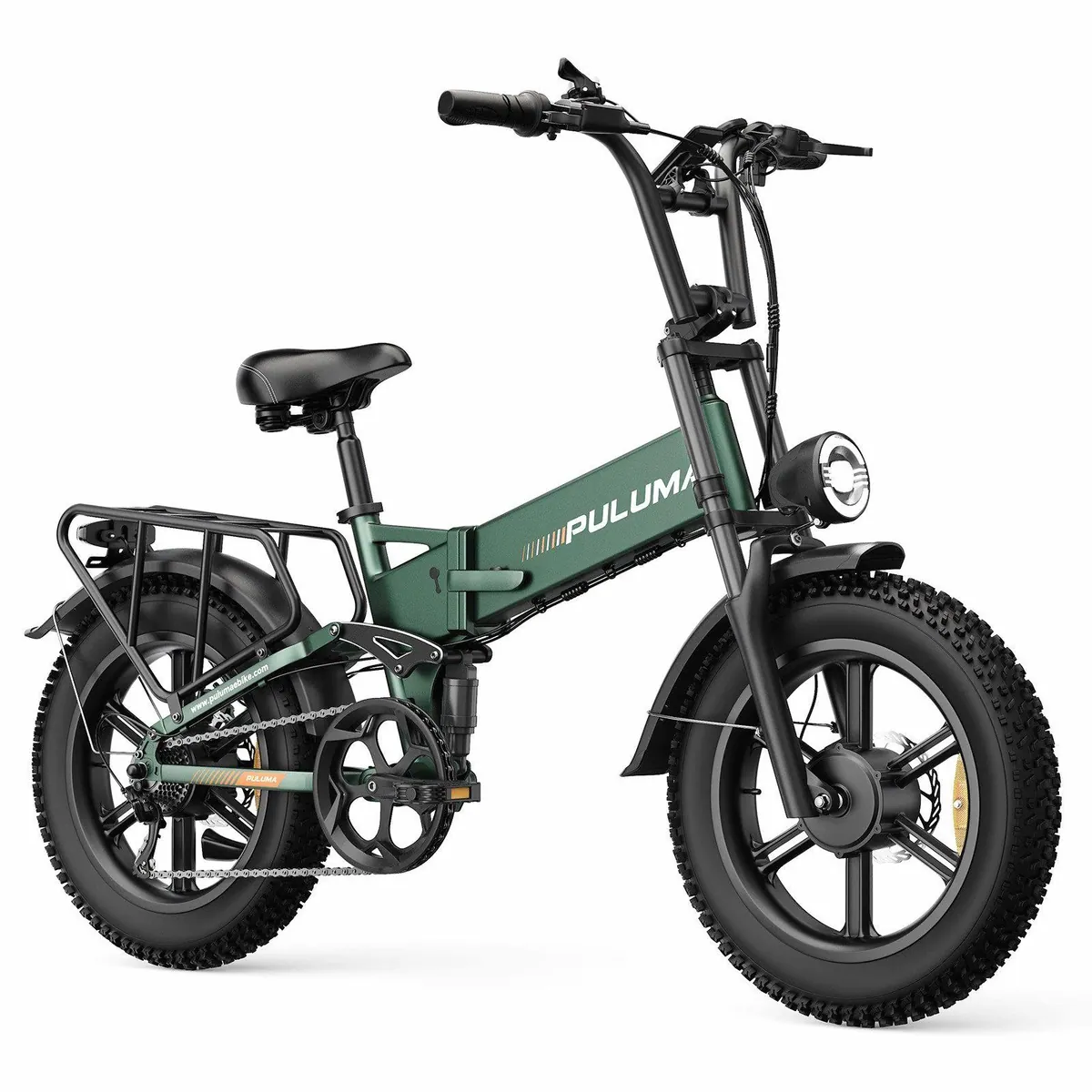 PixelPilot PE500 E-Bike, 48 V Akku, 7-Gang Schaltung — 20 Zoll Fatbike-Reifen, Federgabel, hohe Belastbarkeit