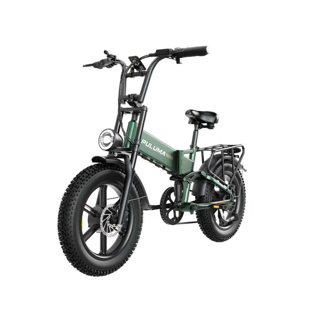 PixelPilot PE500 E-Bike, 48 V Akku, 7-Gang Schaltung — 20 Zoll Fatbike-Reifen, Federgabel, hohe Belastbarkeit 2