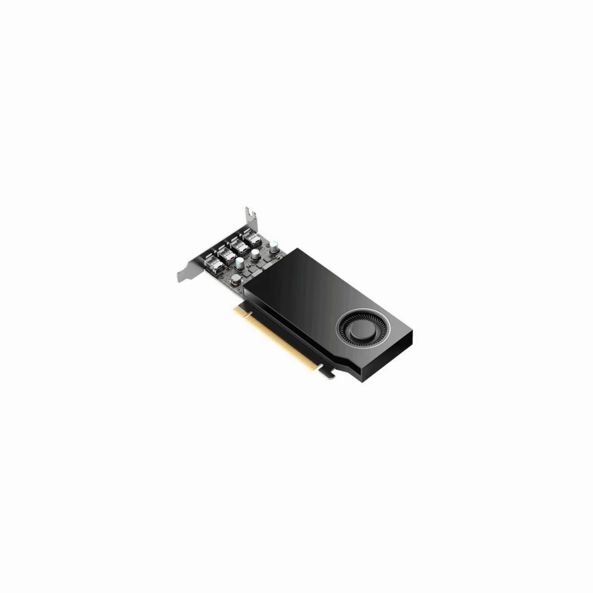 PNY NVIDIA RTX A1000 Grafikkarte, hohe Grafikleistung, effizienter Betrieb, kompakte Bauweise 4