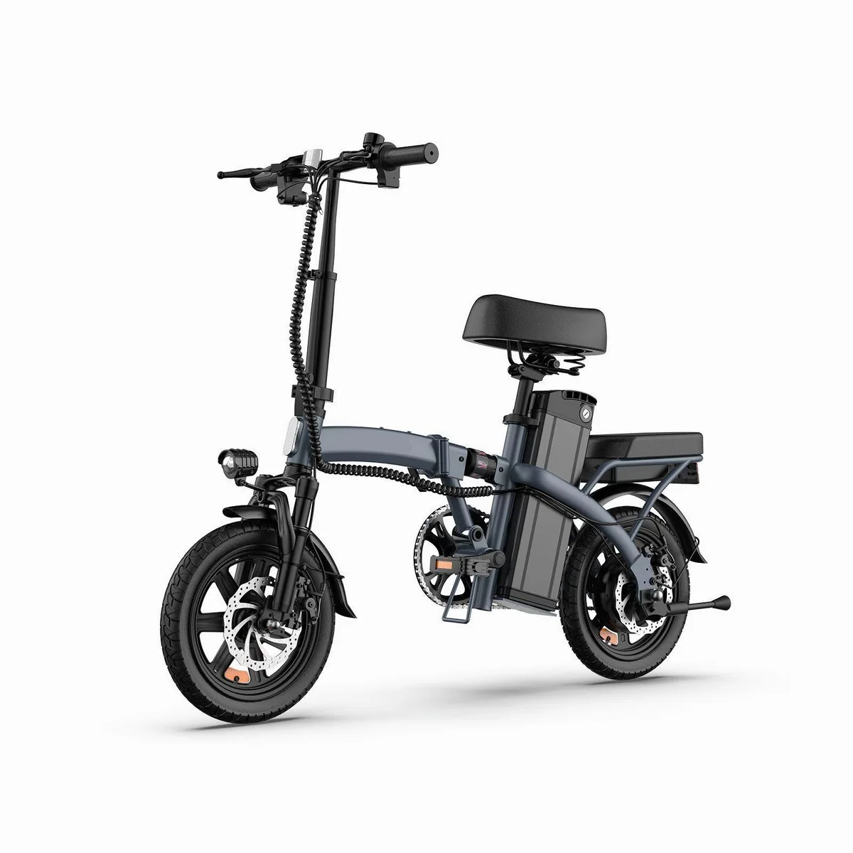 PRASKY F1L Faltrad E-Bike, 14 Zoll, 48V Akku, 40 km Reichweite