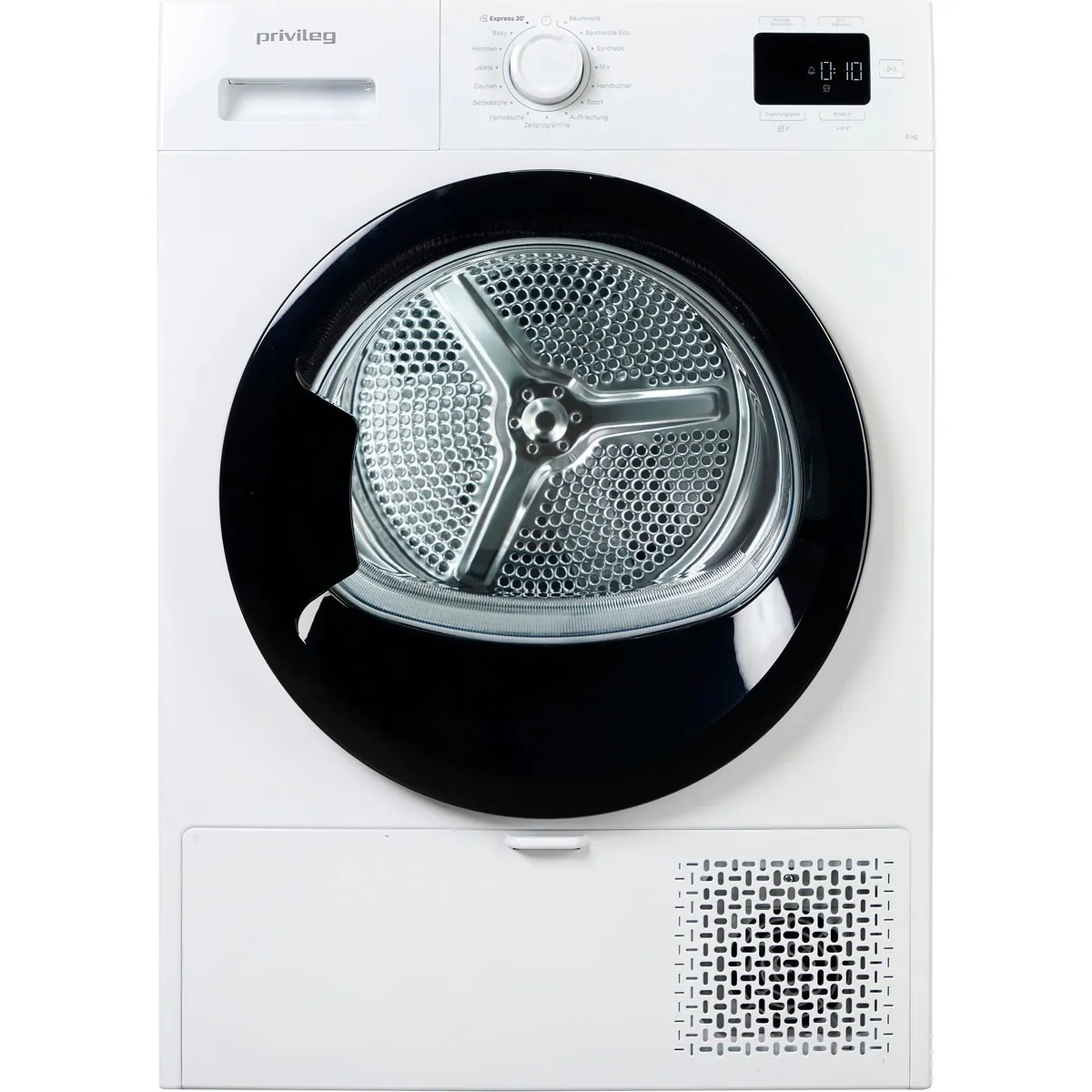 Privileg Wärmepumpentrockner PD 8D WMB, energieeffizient & Knitterschutz 3
