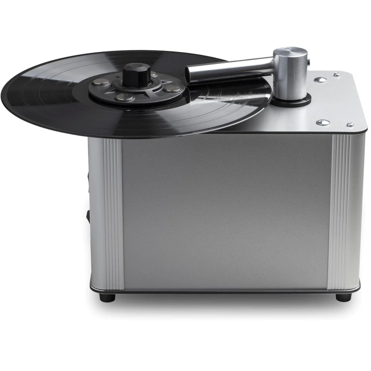 Pro-Ject VC-E2 Vinyl Cleaner, magnetische Klemme, robuster Metallarm, einfache Handhabung 2