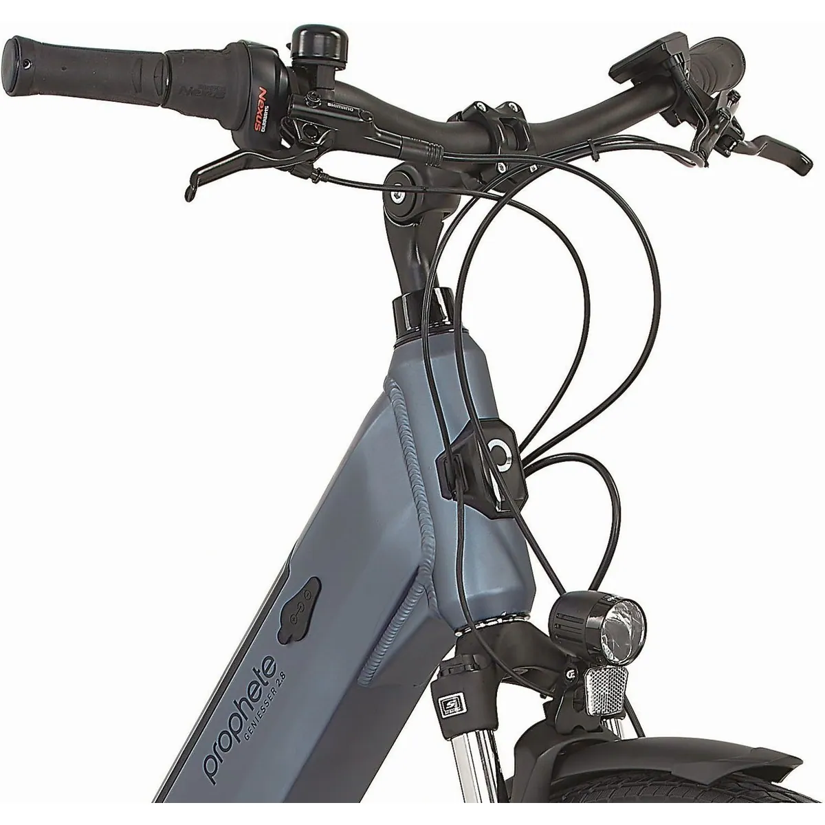 Prophete Geniesser 2.8 E-Bike Cityrad, 7-Gang Nabenschaltung, kraftvoller Frontmotor 3