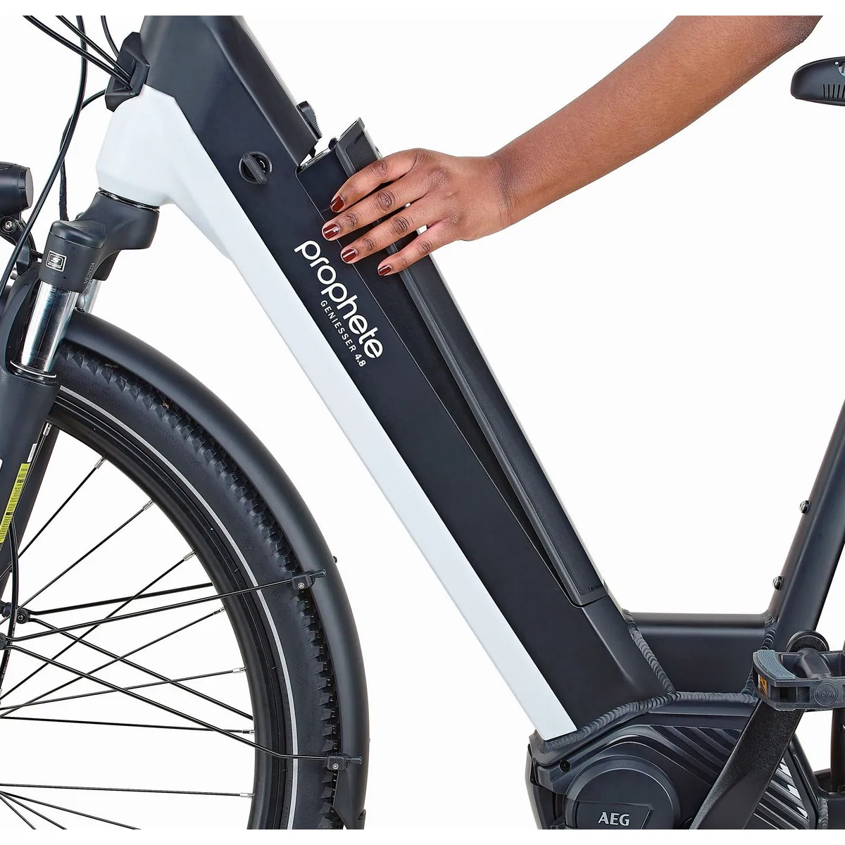 Prophete Geniesser 4.8 E-Bike Cityrad, 7-Gang Nabenschaltung, 540 Wh Akku, 10 Jahre Garantie 5