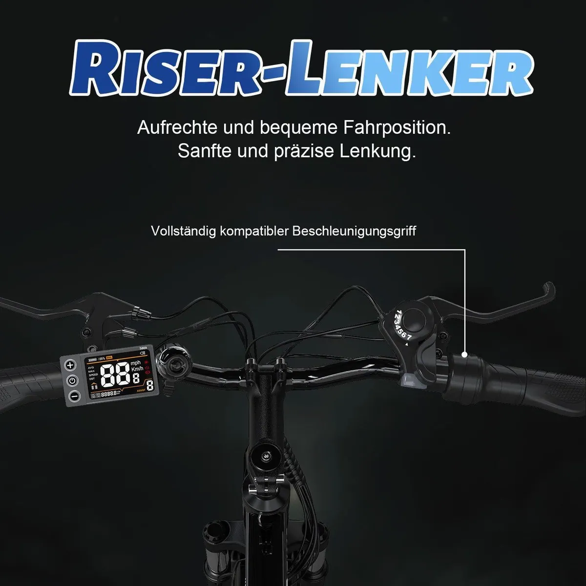 RCB RK15 Pedelec, 26 Zoll, 250W Motor, 30-50 km Reichweite 5