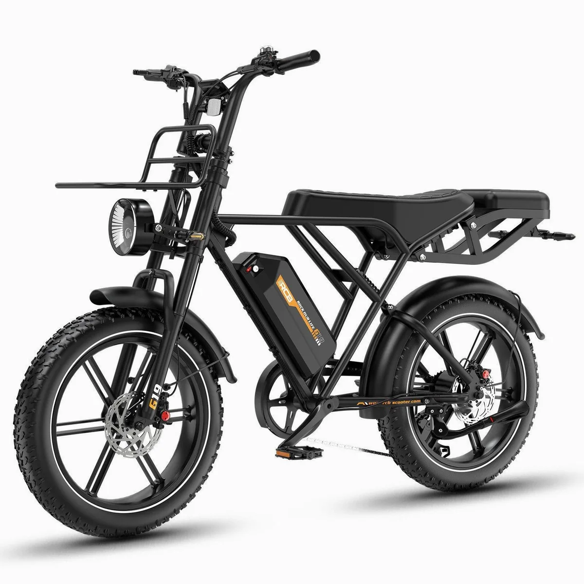 RCB E-Bike Pedelec G19, 1365W Leistung, 180 km Reichweite, APP-Steuerung