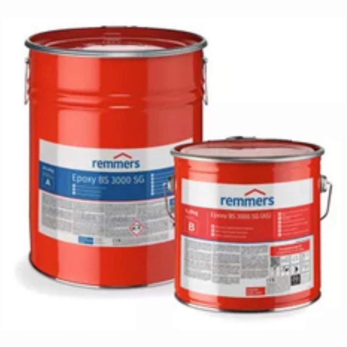 Remmers Epoxy BS 3000 SG, pigmentierte Versiegelung, seidenglänzend, rutschhemmend