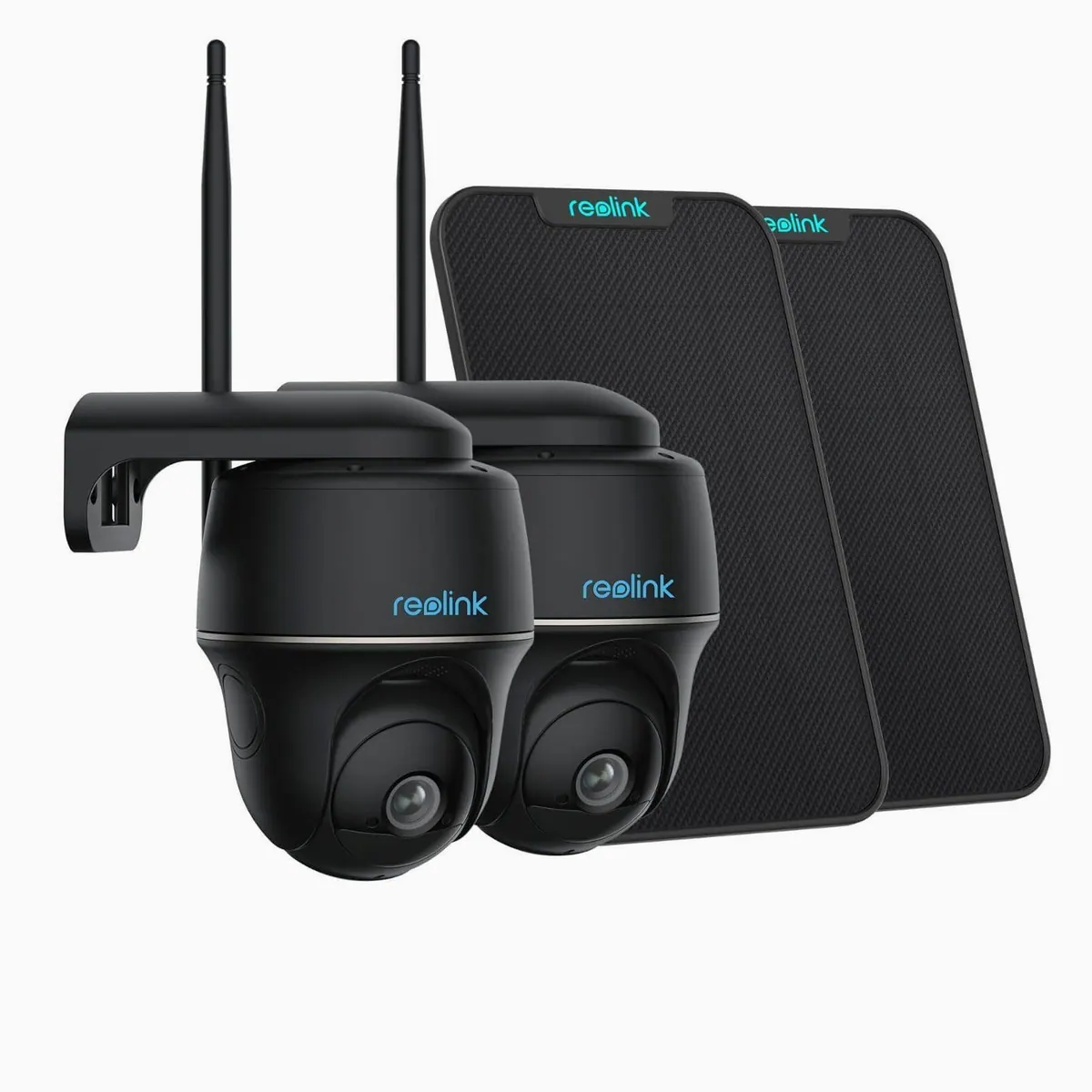 Reolink Argus PT Pro Überwachungskamera, kabellos, Solar betrieben, 2K HD Auflösung, 2-Wege-Audio