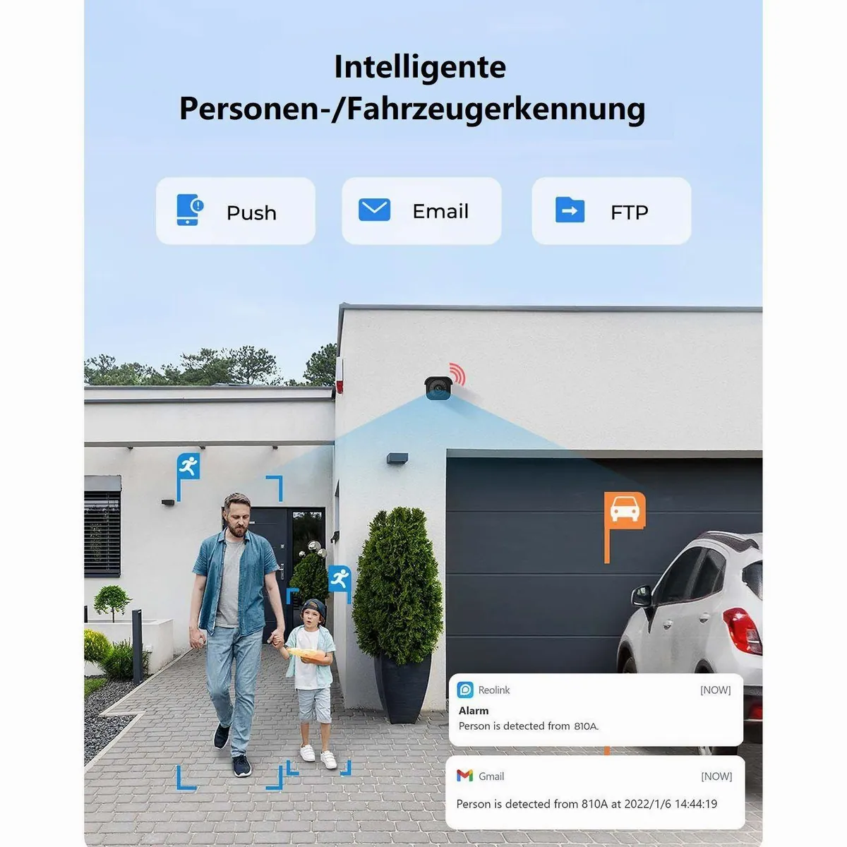 Reolink RLK16-810B8-A Überwachungskamera, 4K Auflösung, PoE Technologie, IP66 wetterfest 4