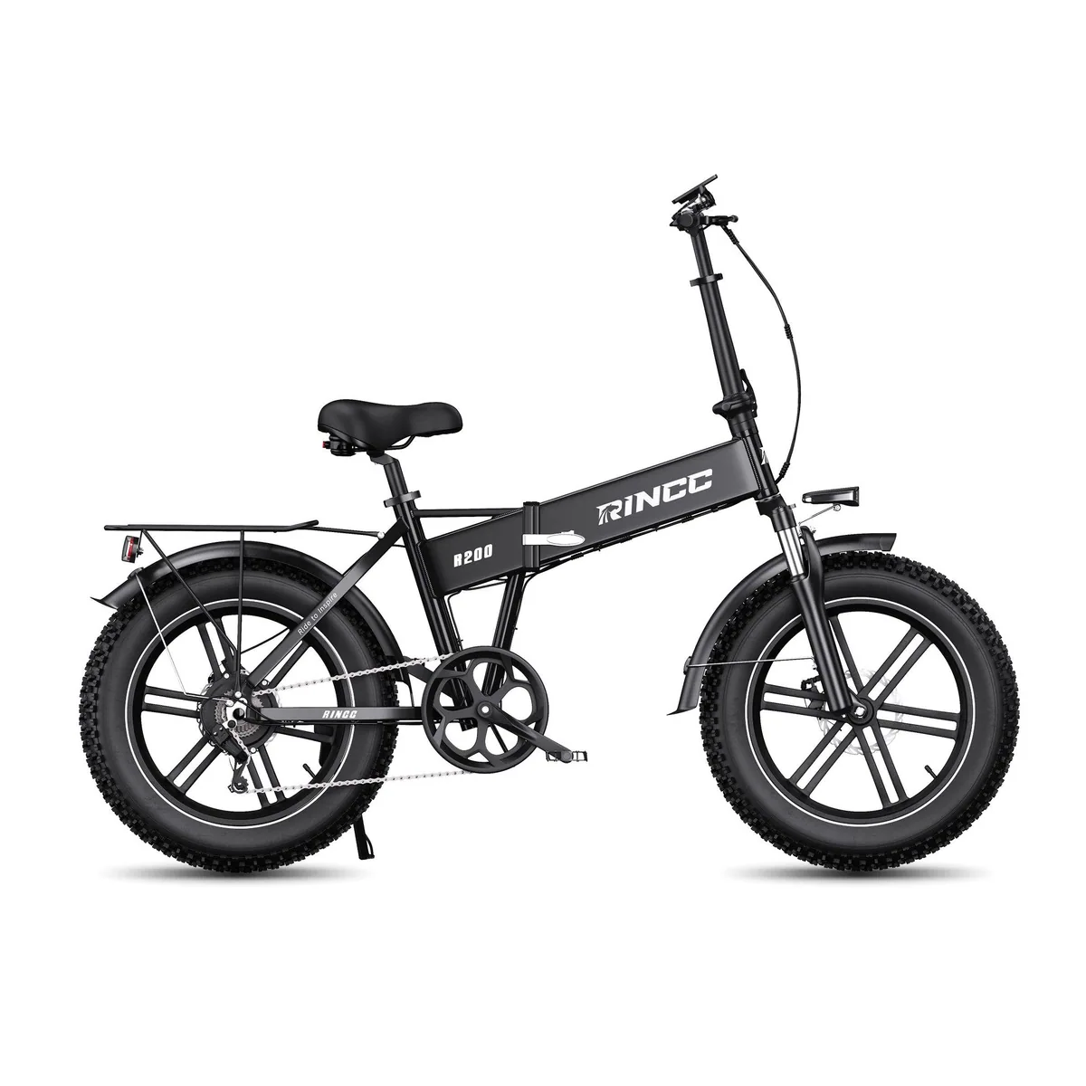 Rincc E-Bike 20" 48V 15Ah, leistungsstark & faltbar, bis 100 km Reichweite